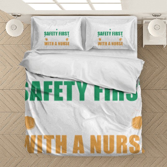 Safety First Drink With A Nurse Ireland St. Bedding Sets