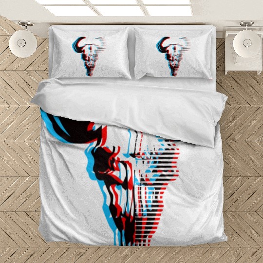 Buffalo skull Bedding Sets