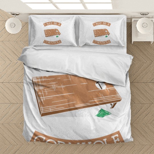 I'll Still Kick Your Butt At Cornhole Grandpa Bedding Sets