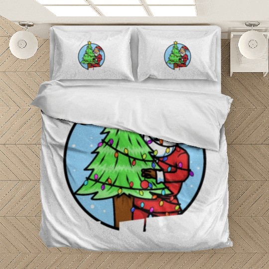 Lets get lit christmas Bedding Sets
