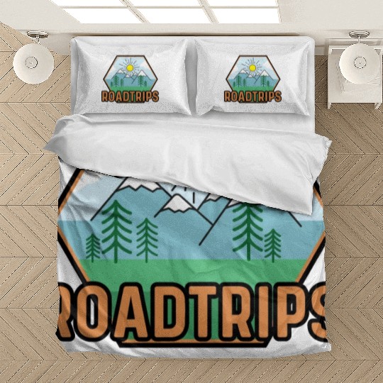 Road Trip Shenanigans Nature Lover And Explorer Gi Bedding Sets