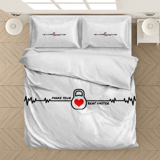 Kettlebell sport gym functional training gift idea Bedding Sets