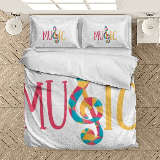 Music Teacher Music Key Bedding Sets