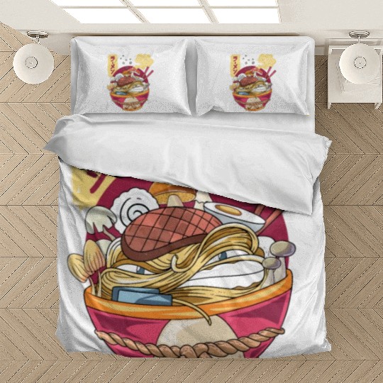 Ramen Mushroom Bedding Sets