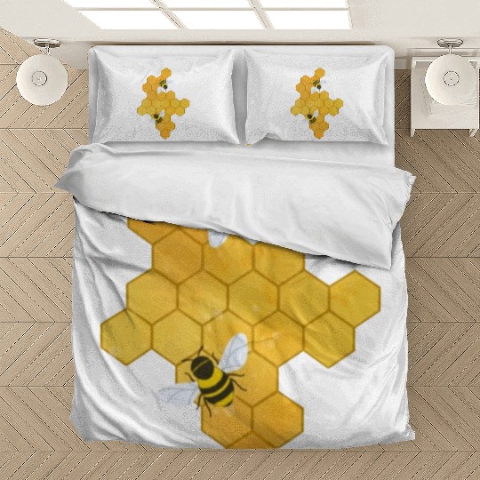 Nature Fly Yellow Bedding Sets