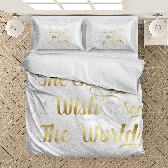 Be The Change You Wish To See In The World Bedding Sets
