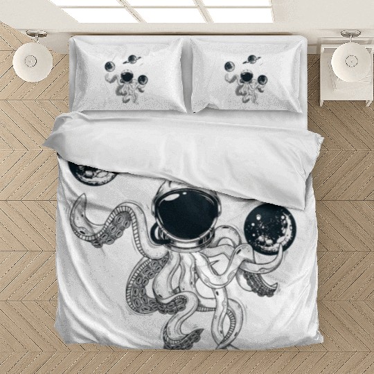 Octopus in Helmet Bedding Sets