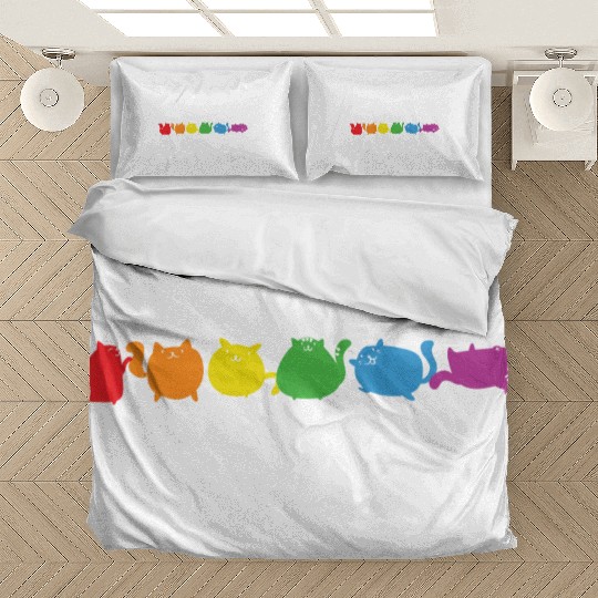 LBGT Flag Gay Pride Human Vintage Rainbow Bedding Sets