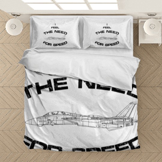 I FEEL THE NEED FOR SPEED | F-14 Tomcat Bedding Sets