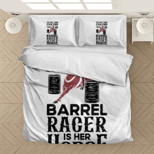 Barrel Racing Rodeo Equestrian Horse Barrel Racer Bedding Sets