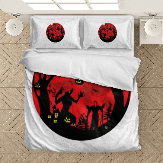 Witch way to the wine Bedding Sets