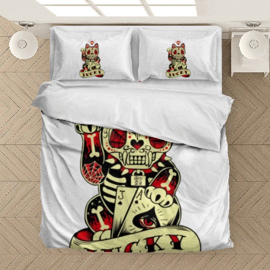 lucky cat Skull Candy Bedding Sets