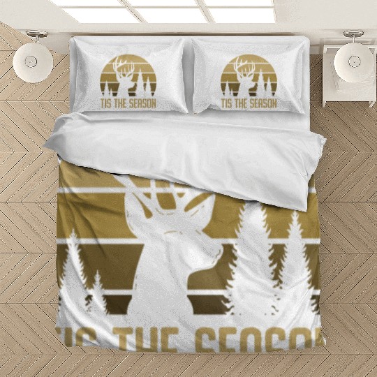 Tis The Season Vintage Dear Hunting Bedding Sets