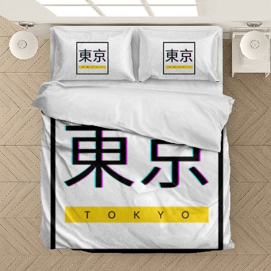 東京 Tokyo Square Bedding Sets