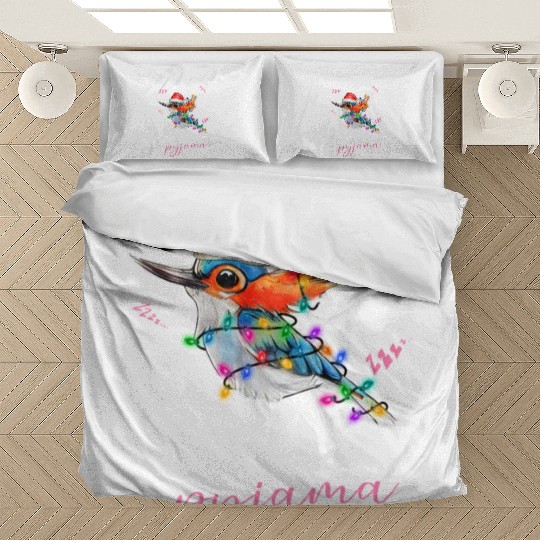 Winter Christmas Pyjama Hummingbird Bedding Sets