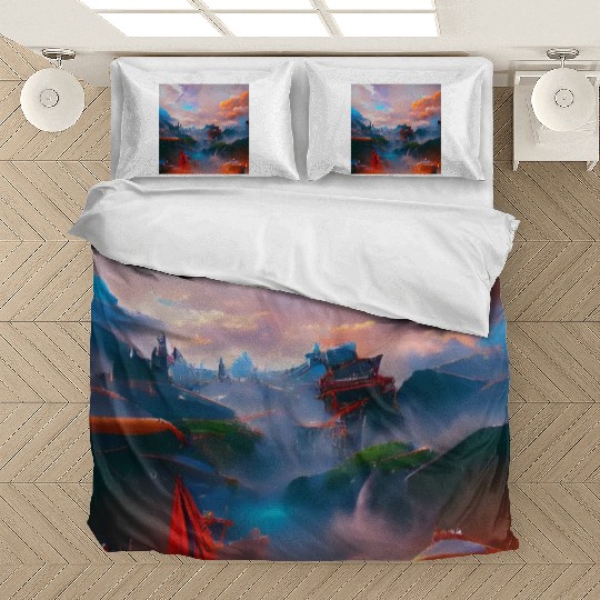 A Timeless World in a Distant Solar System Bright Bedding Sets