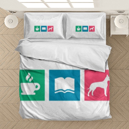 Coffee Books Great Dane I'm A Simple Woman Bedding Sets