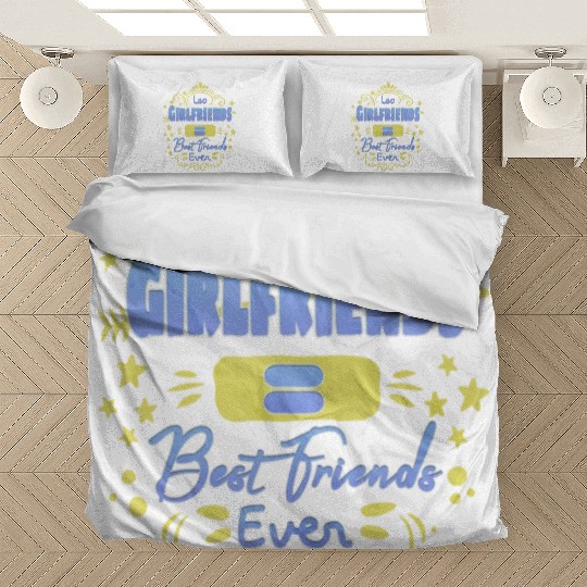 Leo Girlfriends Best Friends Ever Valentine Bedding Sets