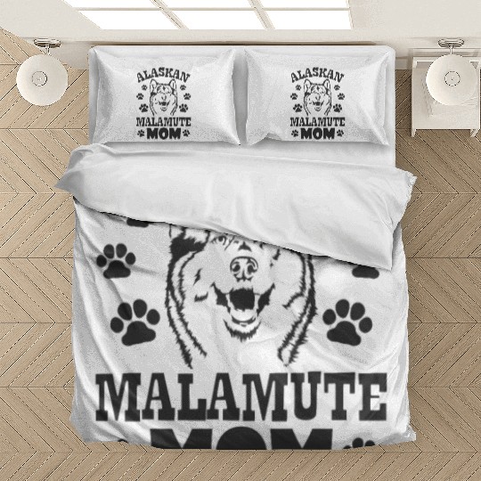 Alaskan Malamute Mom Pet Dog Breed Bedding Sets