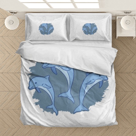 Dolphin Expert Dolphins Cute Lover Girls Bedding Sets