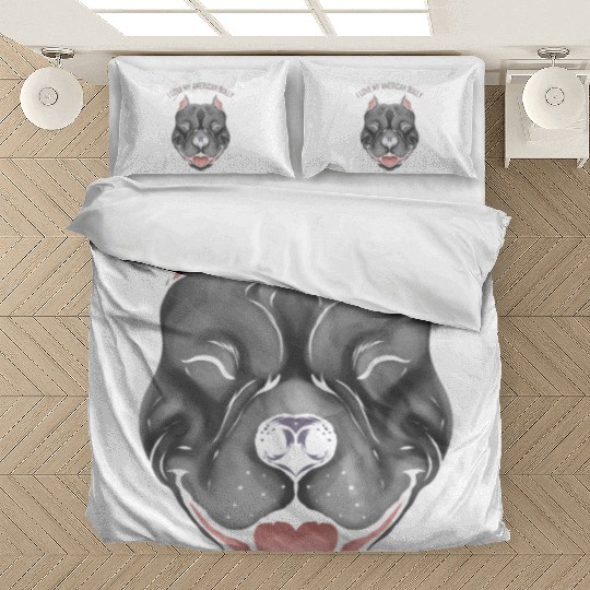 Dog Lover - I Love My American Bully Bedding Sets
