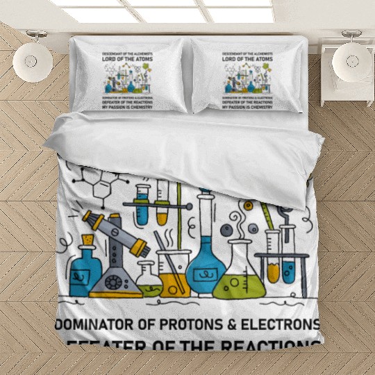Chemistry Chemist Alchemists Alchemy Chemical Bedding Sets