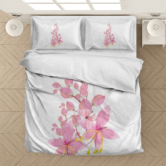 pink bouquet Bedding Sets