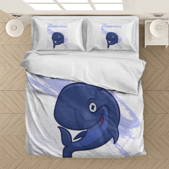 Mammals Endangered Big Sperm Whale Bedding Sets