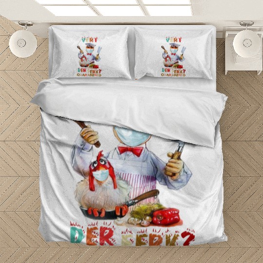 Vert Der Ferk the swedish chef Bedding Sets