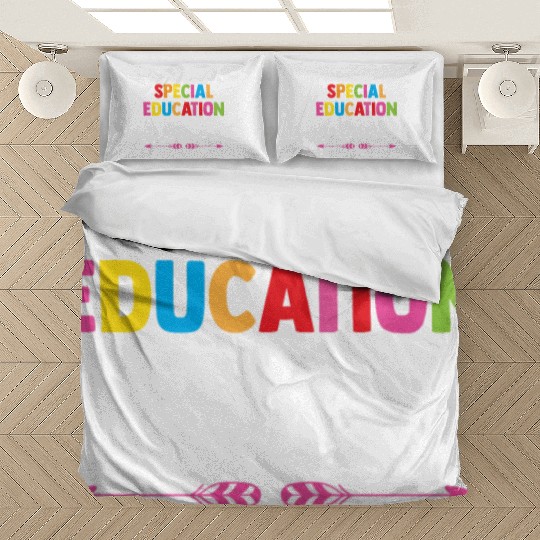 Special Education Teacher Cute Sped Awareness Bedding Sets