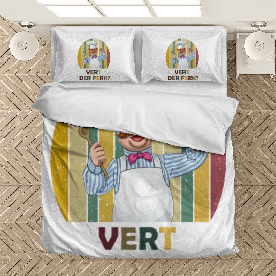 Vert Der Ferk the swedish chef Bedding Sets