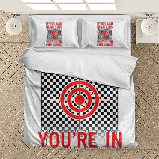Halloween Bedding Sets, You're In Fart Range Bullseye