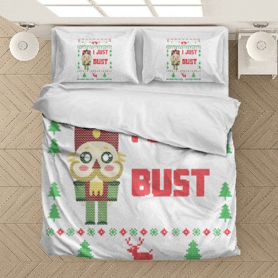 Nutcracker Ugly Christmas Ugly Christmas Saint's Bedding Sets