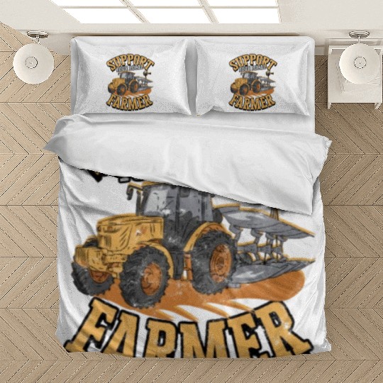 Support your local farmer - tractor Bedding Sets