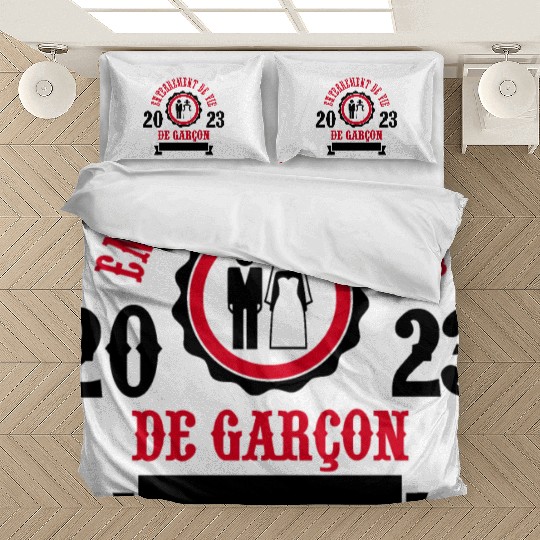Bachelor Party 2023 - groom Game Over Wedding Bedding Sets