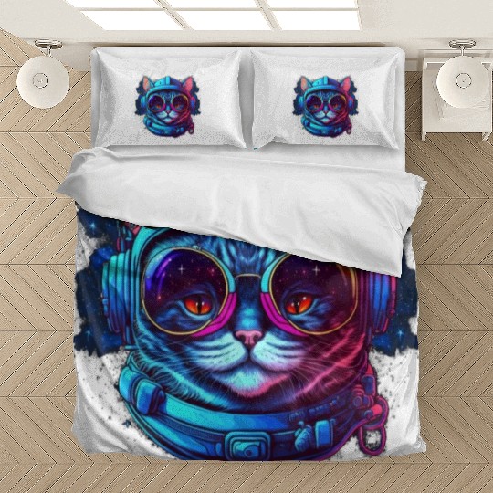Space Cat Bedding Sets