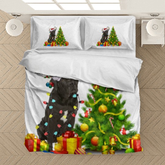 Cane Corso Christmas Dog Lover Xmas Santa Bedding Sets