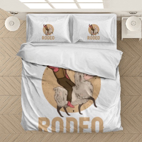 Mutton Busting Rodeo Western Sheep Rider Bedding Sets