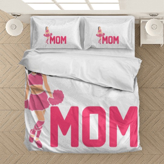 Womens Cheer Mom Gymnastics Cheerleading Mom Squad Bedding Sets
