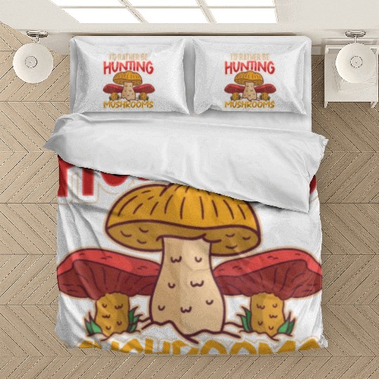 Morels Mushroom Picker Mushroom Farmer Mushroom Bedding Sets