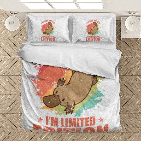 I'm not Weird I'm Limited Edition Platypus Bedding Sets