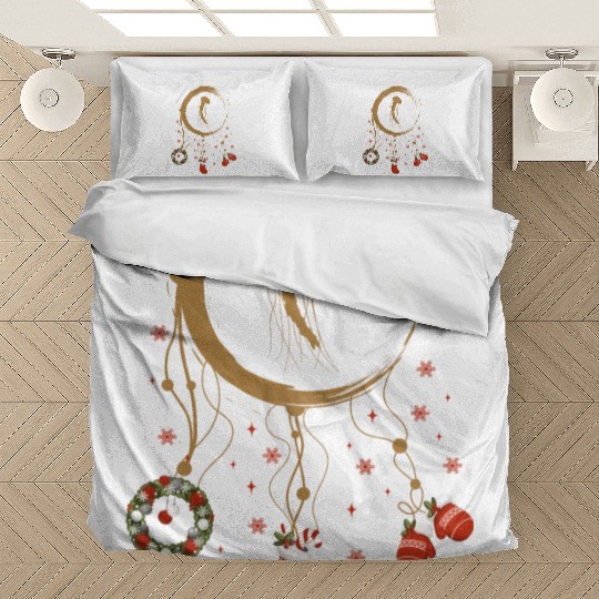 Winter dreamcatcher Christmas Jellyfish Bedding Sets