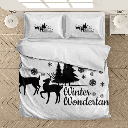 Christmas Winter Wonderland Bedding Sets