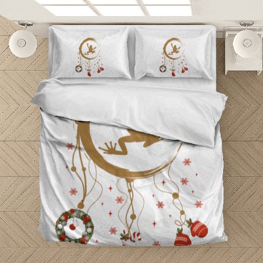 Winter dreamcatcher Christmas Frog Bedding Sets