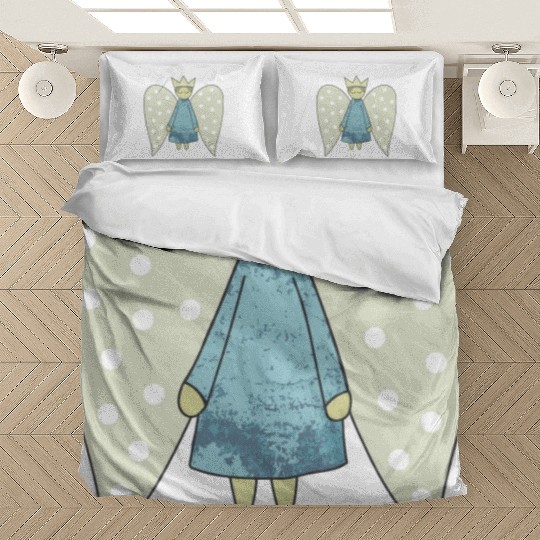 The Flight of the Christmas Angel Bedding Sets