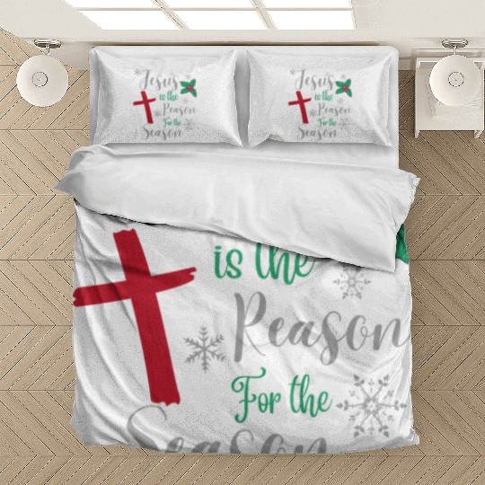Jesus Is The Reason For The Season Bedding Sets