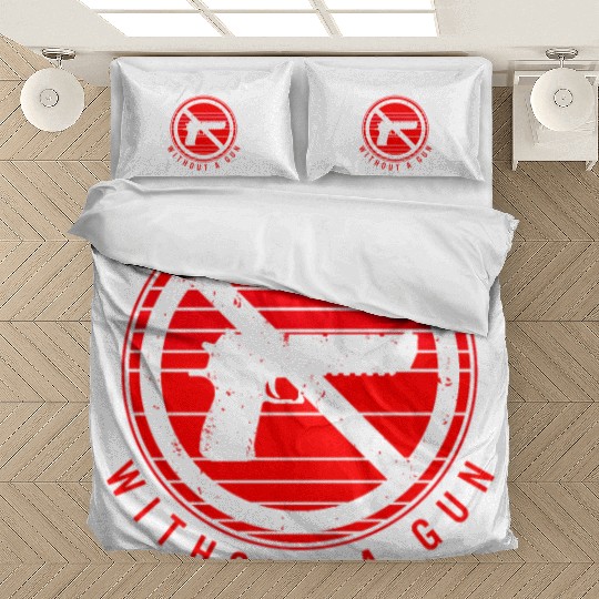 Socialist Is Just A Communist Gun Bedding Sets,