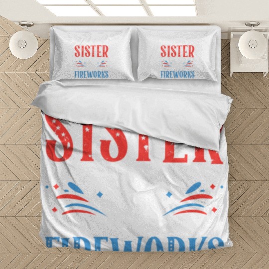 Will Trade Sister For Fireworks 4th of July Bedding Sets