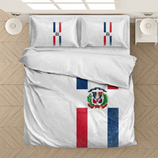 Dominican Republic Design for Dominican Americans Bedding Sets