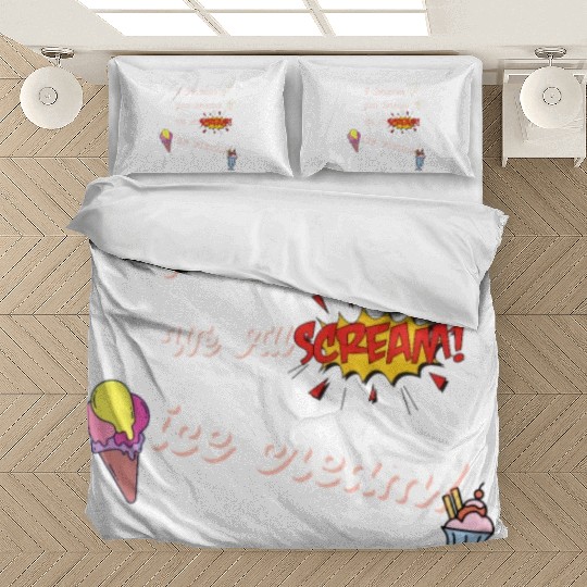 we all scream iceceam Bedding Sets